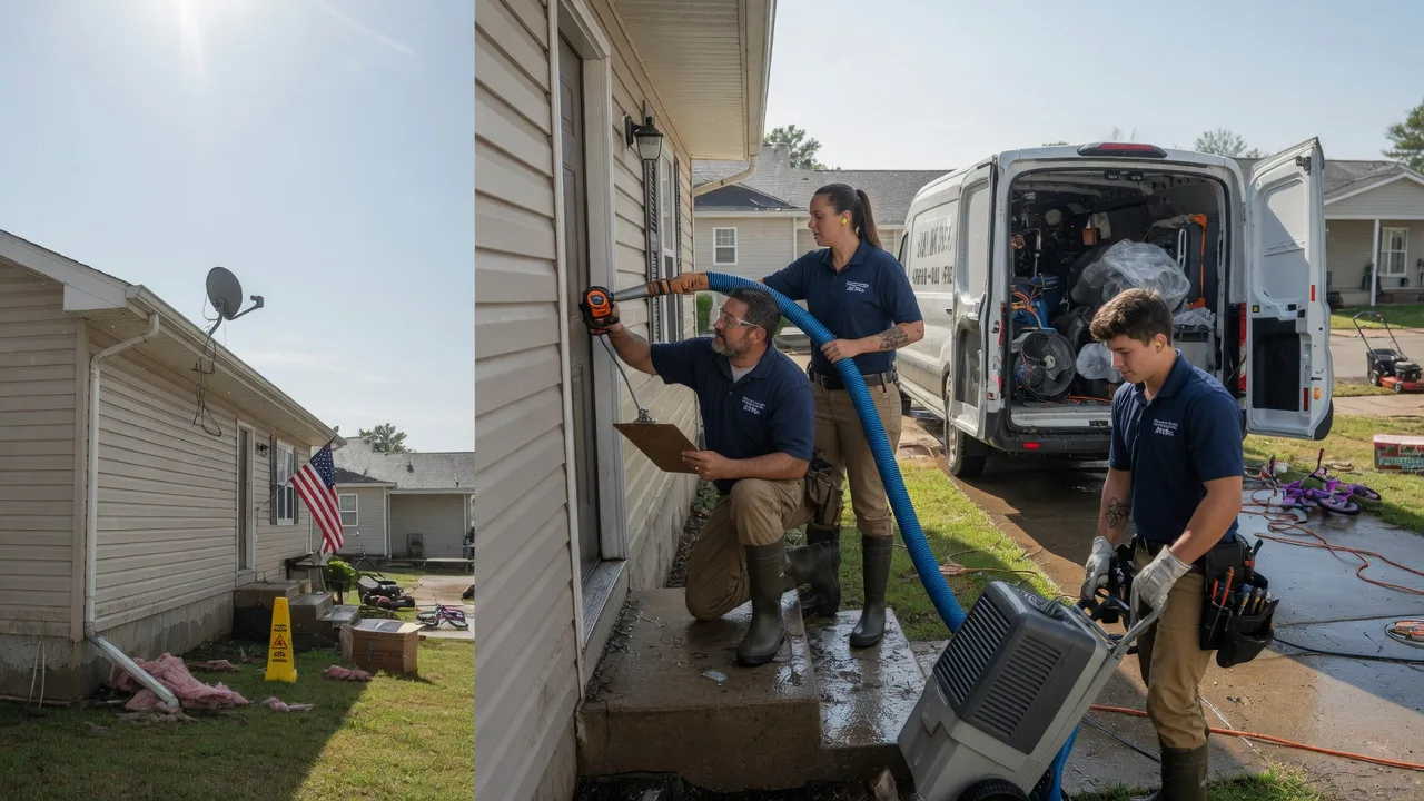 Ceiling Water Damage Restoration in South Elgin, IL near me